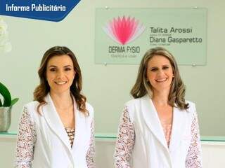 Derma Fysio é comandada pelas fisioterapeutas Talita Arossi e Diana Gasparetto. (Foto: André Bittar)