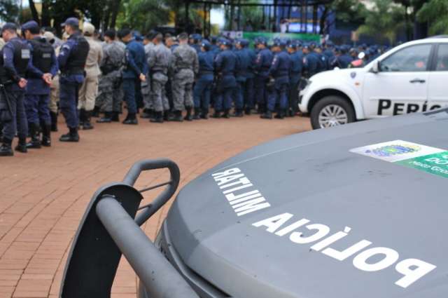 Refor&ccedil;o policial abrange centro, corredores comerciais e shoppings