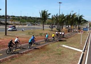 Campo Grande possui 90 quilômetros de ciclovia (Foto: Divulgação)