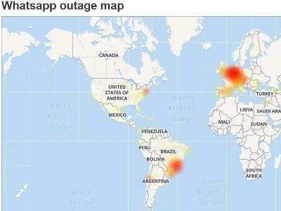 Usu&aacute;rios relatam pane no WhatsApp, em MS, no Brasil e em outros pa&iacute;ses 