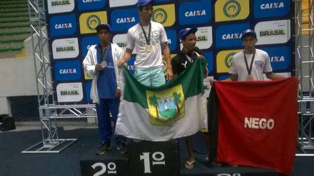 Atleta de MS fica com a prata no Brasileiro de Luta Ol&iacute;mpica