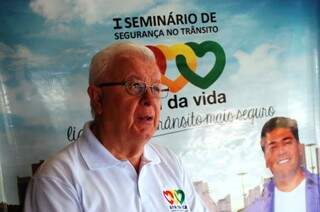 J. Pedro Corrêa é conhecido nacionalmente por tratar de problemas relacionados ao trânsito (Foto: Pedro Peralta)