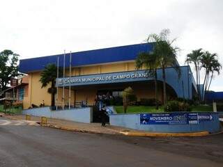 Câmara Municipal de Campo Grande. (Foto: Paulo Francis).