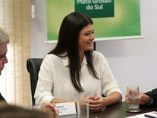 Rose Modesto (PSDB), governadora do Estado em exercício. (Foto: Fernando Antunes)
