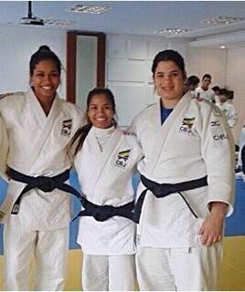 Mariana, Larissa e Camila representaram MS no Campeonato Mundial Sub 21 em Miami. (Foto:Reprodução/FJD-MS)