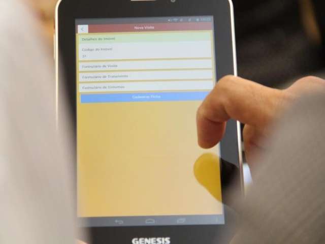 Estado recebe mais 1,4 mil tablets para a&ccedil;&otilde;es de combate a mosquito