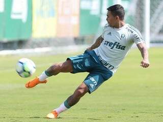 Dudu é uma das armas do Palmeiras contra o Alianza Lima hoje (Foto: Cesar Greco/Ag Palmeiras/Divulgação)
