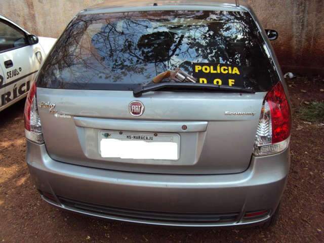  Policiais recuperam ve&iacute;culo e prendem acusados de balear motorista