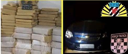 Den&uacute;ncia leva pol&iacute;cia a prender quadrilha com 734 kg de maconha 