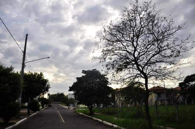 MS tem alerta para chuva forte e tempo será nublado neste domingo