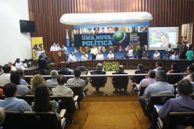 M&aacute;rcio Monteiro assume presid&ecirc;ncia estadual do PSDB em conven&ccedil;&atilde;o 
