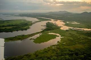 Rio Paraguai tem uma extensão superior a 1 milhão de quilômetros. (Foto: Divulgação Famasul)