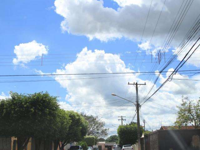 Calor e chuvas isoladas antecedem vinda de frente fria a MS, prev&ecirc; Inmet