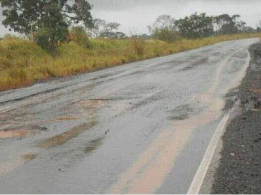 Popula&ccedil;&atilde;o v&ecirc; perigo em rodovia e deputado cobra recapeamento