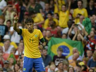 Neymar anotou terceiro gol da partida. (Foto: Terra)