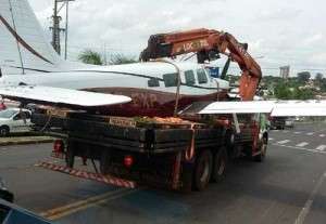 PF vai investigar oficina do Paraná e se avião fazia tráfico ou contrabando
