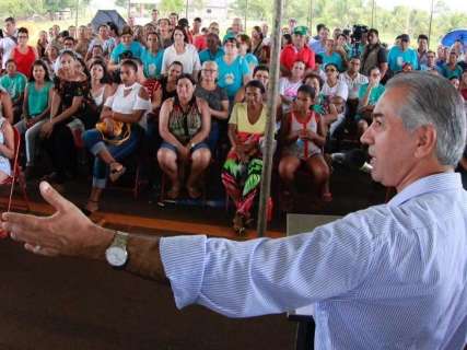 No Vale do Ivinhema, Reinaldo entrega obras que somam R$ 31 milhões