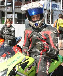 João Victor, da equipe Fura 300 Racing. Foto: Esporte Ágil
