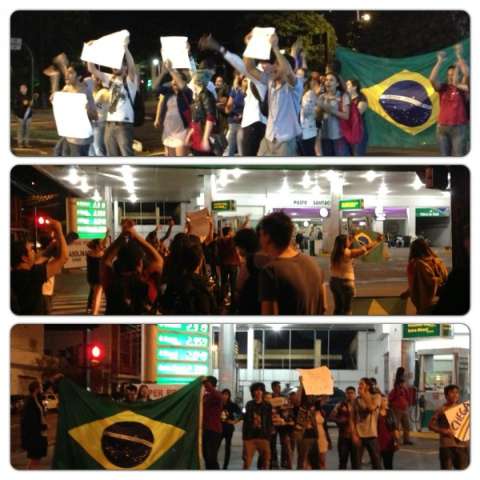 Manifestantes covocam popula&ccedil;&atilde;o nas ruas do Centro para amanh&atilde;