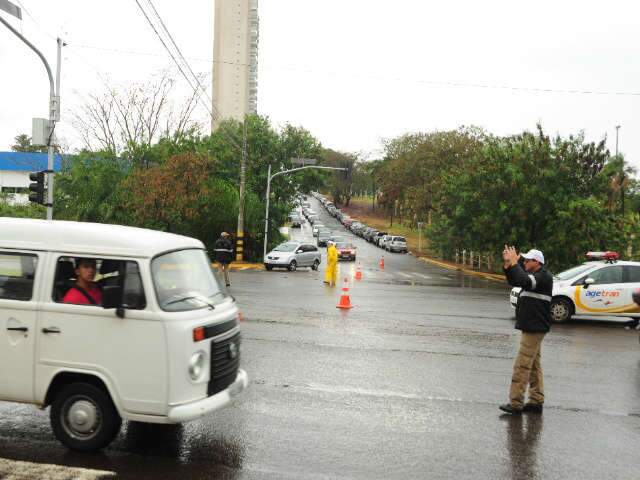  Seguran&ccedil;a para chegada de Temer congestiona altos da Mato Grosso