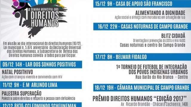 Eventos sobre direitos humanos discutem igualdade e inclus&atilde;o social 