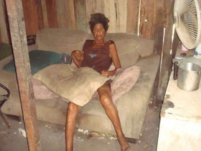  Idosa encontrada em situa&ccedil;&atilde;o miser&aacute;vel morre em Tr&ecirc;s Lagoas