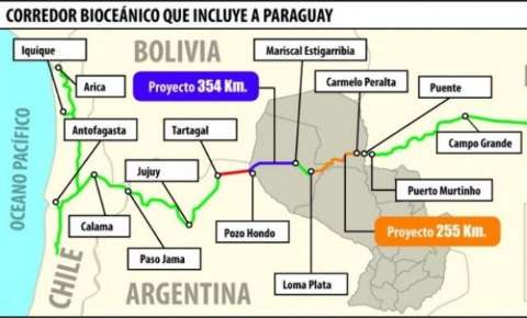 Vistoria nesta terça-feira vai definir local de ponte sobre o Rio Paraguai