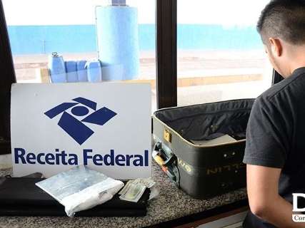 Receita Federal apreende quase 5 kg de cocaína que iriam para São Paulo