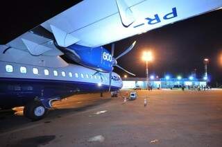 Azul Linhas Aéreas começou a operar, em Dourados, no início da madrugada desta sexta-feira (Foto: Divulgação)