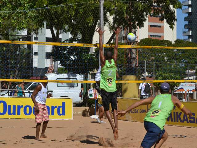  Definidos os campe&otilde;es do Estadual de v&ocirc;lei de praia, em Campo Grande