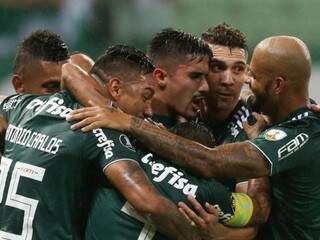 Verdão lidera o grupo 8 da Conmebol da Libertadores. (Foto: Agência Palmeiras) 