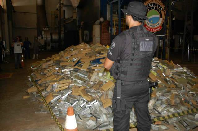 Em cinco anos, mais de 70 toneladas de drogas foram destru&iacute;das em MS 