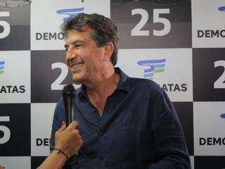 Murilo Zauith, ex-prefeito de Dourados, presidente do DEM (Foto: Marina Pacheco)