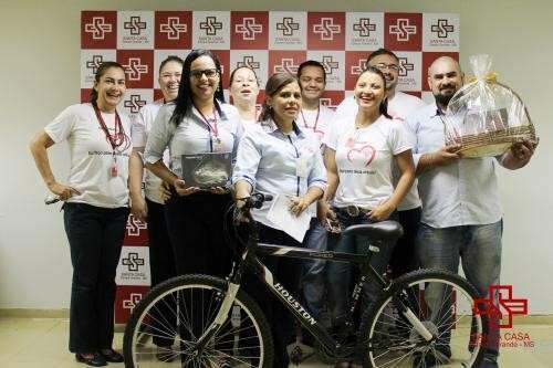Santa Casa premia colaboradores em concurso de frases da Campanha de Humaniza&ccedil;&atilde;o