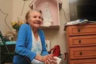 Batizada de Justa, ela já quis fazer jus ao nome e provar que tem 100 anos