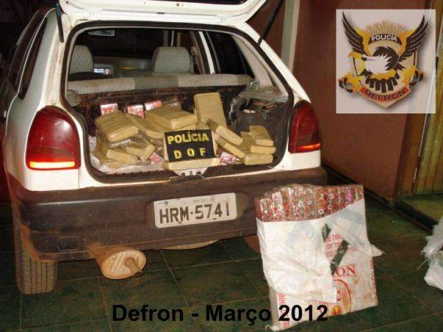 Moradores de Campo Grande s&atilde;o indiciados por tr&aacute;fico de 233kg de maconha