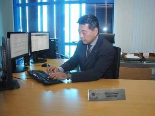 Edson Ishikawa, delegado da Receita Federal, alerta sobre declaração de moedas virtuais. (Foto: Paulo Francis)