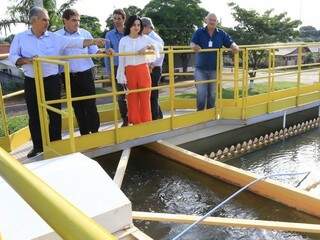 Governador inaugura amanhã sistema de coleta de esgoto em Fátima do Sul (Foto: Edemir Rodrigues/SubcomMS)