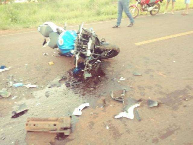 Motociclista sofre traumatismo craniano em acidente na BR-267 