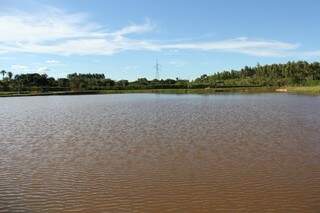 Plantio será de 200 árvores às margens da represa de captação do Lageado (Foto&gt; divulgação Águas)