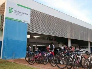Campus do IFMS em Naviraí, cidade onde também estão sendo ofertadas vagas. (Foto: Divulgação) 