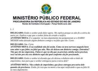 Trecho do depoimento do pecuarista foi anexado à denúncia do MPF do Rio de Janeiro. 