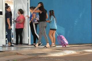 Volta às aulas na Escola Arlindo Lima, na Barão do Rio Branco. (Foto: Marcos Maluf)