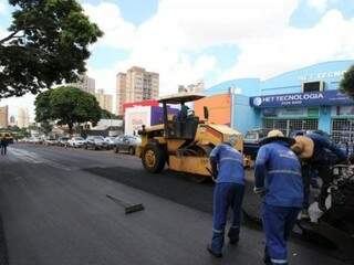 Capital ter&aacute; mais 22 km de recapeamento de vias no Centro, Anhanduizinho e Lagoa