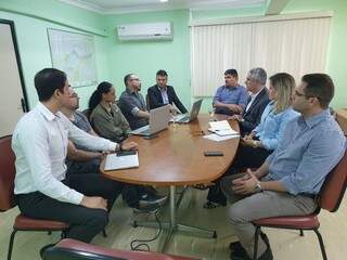 Em dezembro, técnicos do Imasul foram a Manaus para visita no instituto ambiental (Foto/Divulgação)