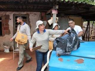 Campo Grande tem queda nas áreas de risco para infestação do mosquito da dengue Campo Grande tem queda nas áreas de risco para infestação do mosquito da dengue