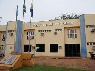 Prefeitura de Ivinhema está com inscrições abertas para concurso. (Foto: Divulgação/Prefeitura)
