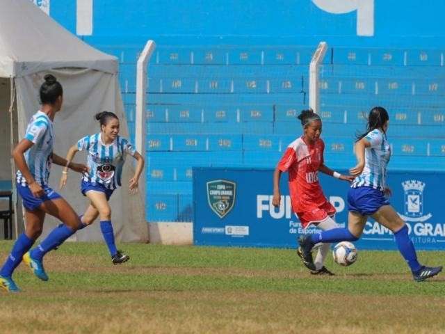 Ranking nacional coloca futebol das mulheres a frente dos homens em MS