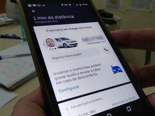 Passageiro da Capital j&aacute; pode &quot;gravar corrida&quot; para denunciar abuso em Uber