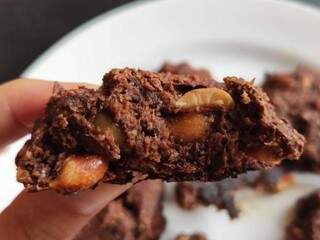 Ponto do cookie - mais molhadinho ou sequinho - pode ser regulado a gosto. (Foto: Arquivo Pessoal)